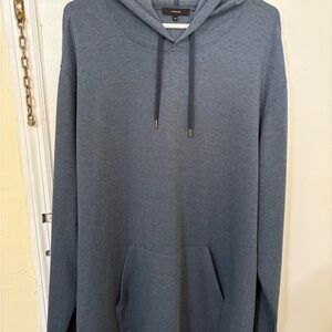 Vince Slate Blue Men's Hoodie